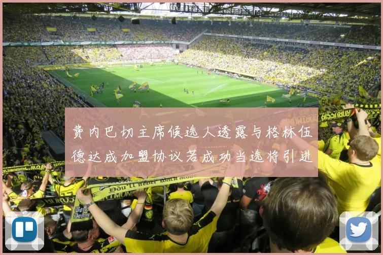 费内巴切主席候选人透露与格林伍德达成加盟协议若成功当选将引进他